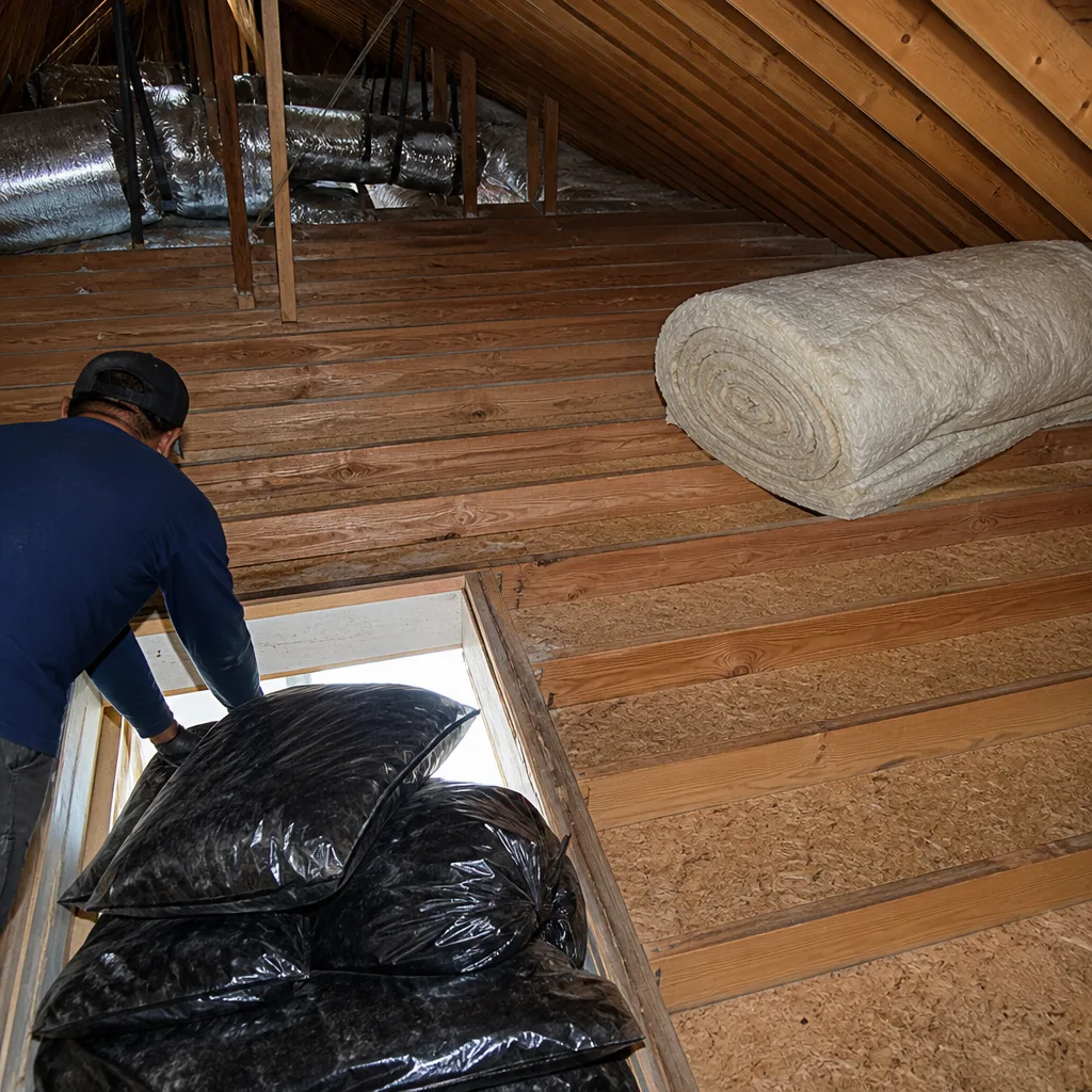 Insulation Removal & Replacement in Stanton